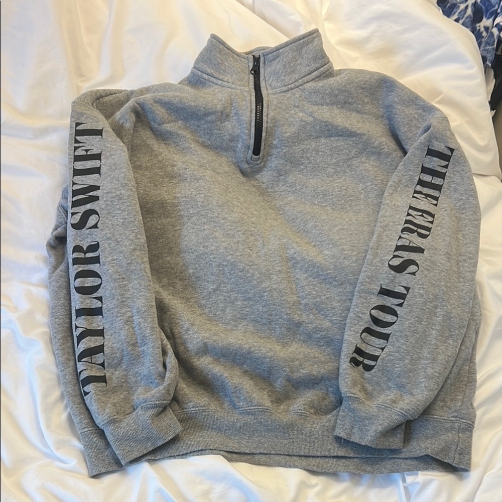 Taylor Swift Gray Sweater - The Eras Tour Edition
